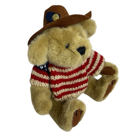Brass Button Bear Collection American Cody Jointed Plush 8 inch Pickford Bears - Picture 1 of 7